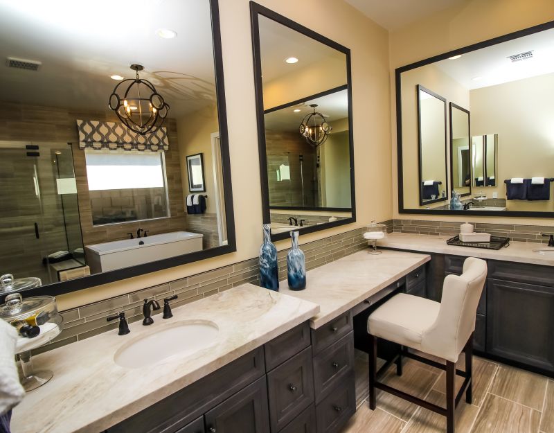 Decorative Mirror and Lighting